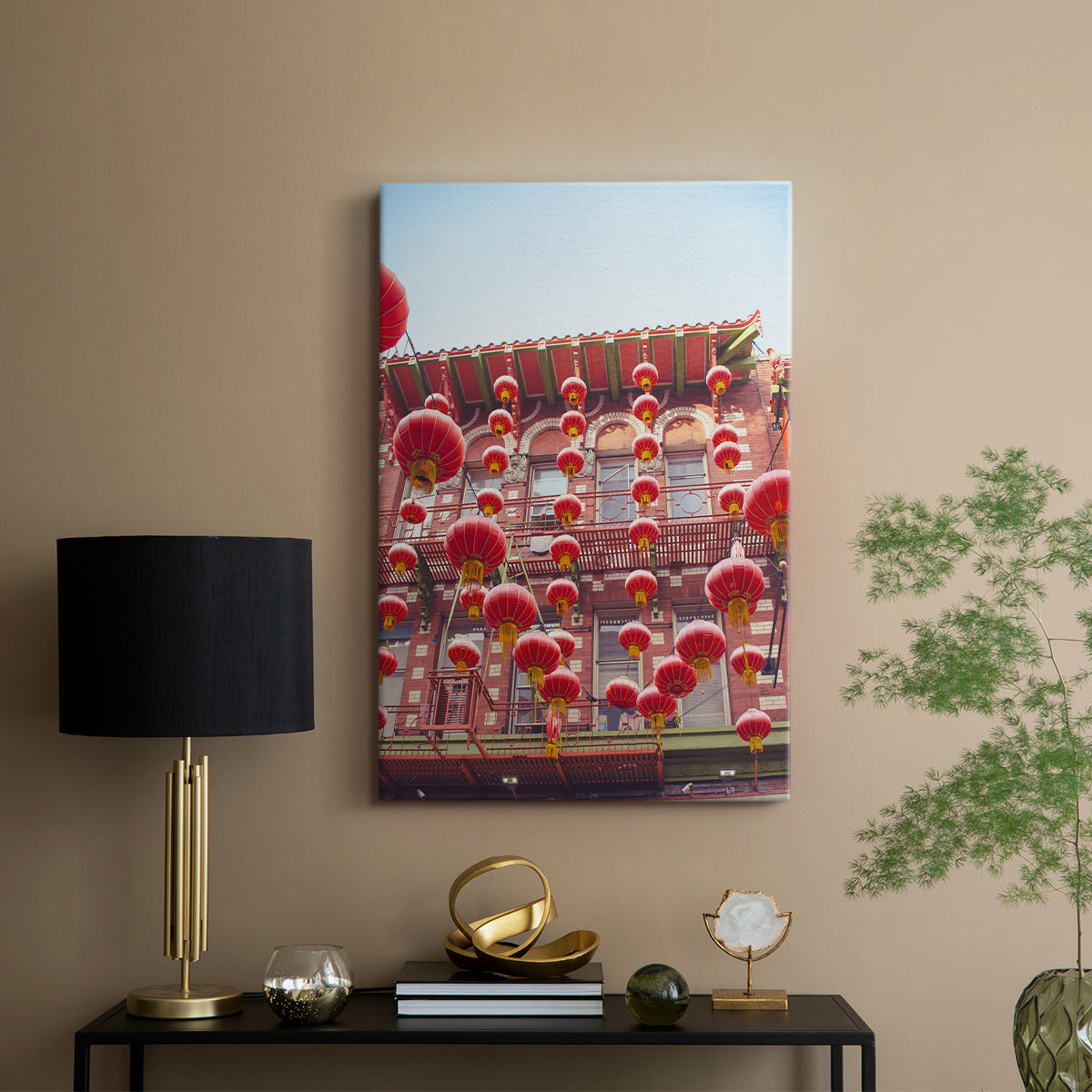 Lovely Lanterns II - Canvas Art Print