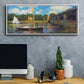 The Road Bridge, Argenteuil - Floater Framed Canvas Print