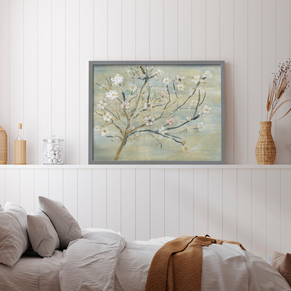 45272,flower,branch,blossom,pastel,artwork,nature,painting,delicate,floral,serene,beauty,wall art,spring,decoration,artist,texture,color,composition,art piece,framed,botanical,tranquility,design,elegance,home decor,aesthetic,white,nature-inspired,seasonal,visual art,creative,contemporary,impressionism,soft tones,peaceful,spring flowers,ornamental,Re-stickable,Abstract