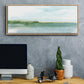 Green Ribbon Coast II - Floater Framed Canvas Print