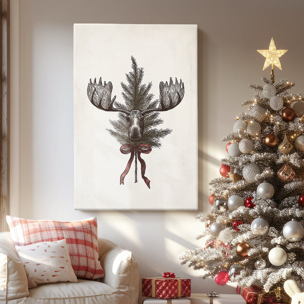 Snowwhite Promise of Icicles - Canvas Art Print