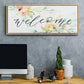 Welcome - Floater Framed Canvas Print