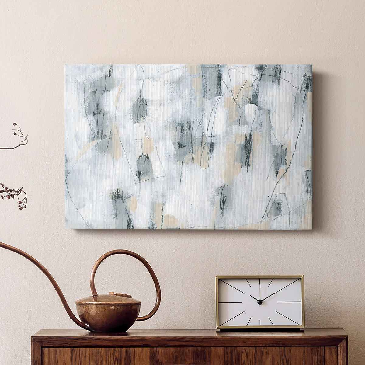 Stone Hatchmarks II - Canvas Art Print