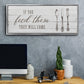 If You Feed Them - Floater Framed Canvas Print