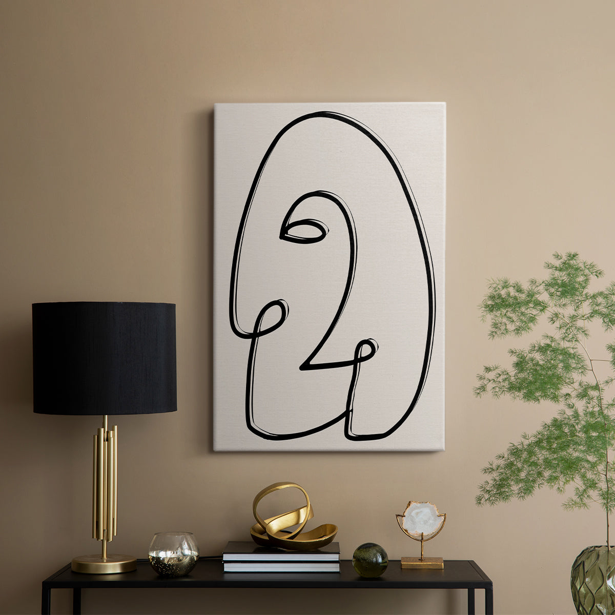 Face It II - Canvas Art Print