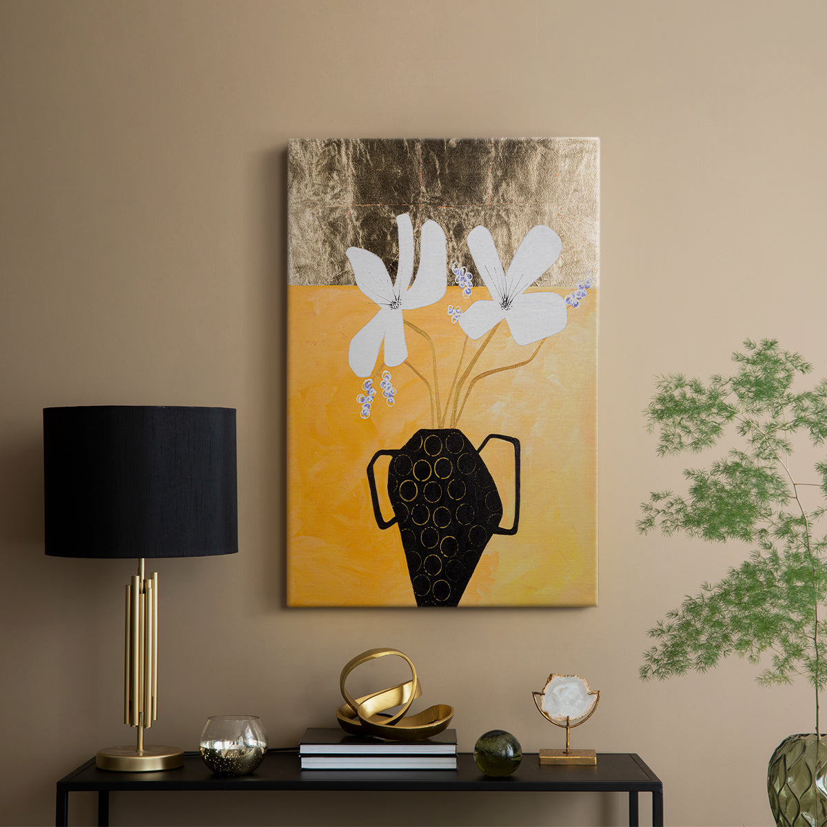 Enjoying the Company We Keep II - Canvas Art Print