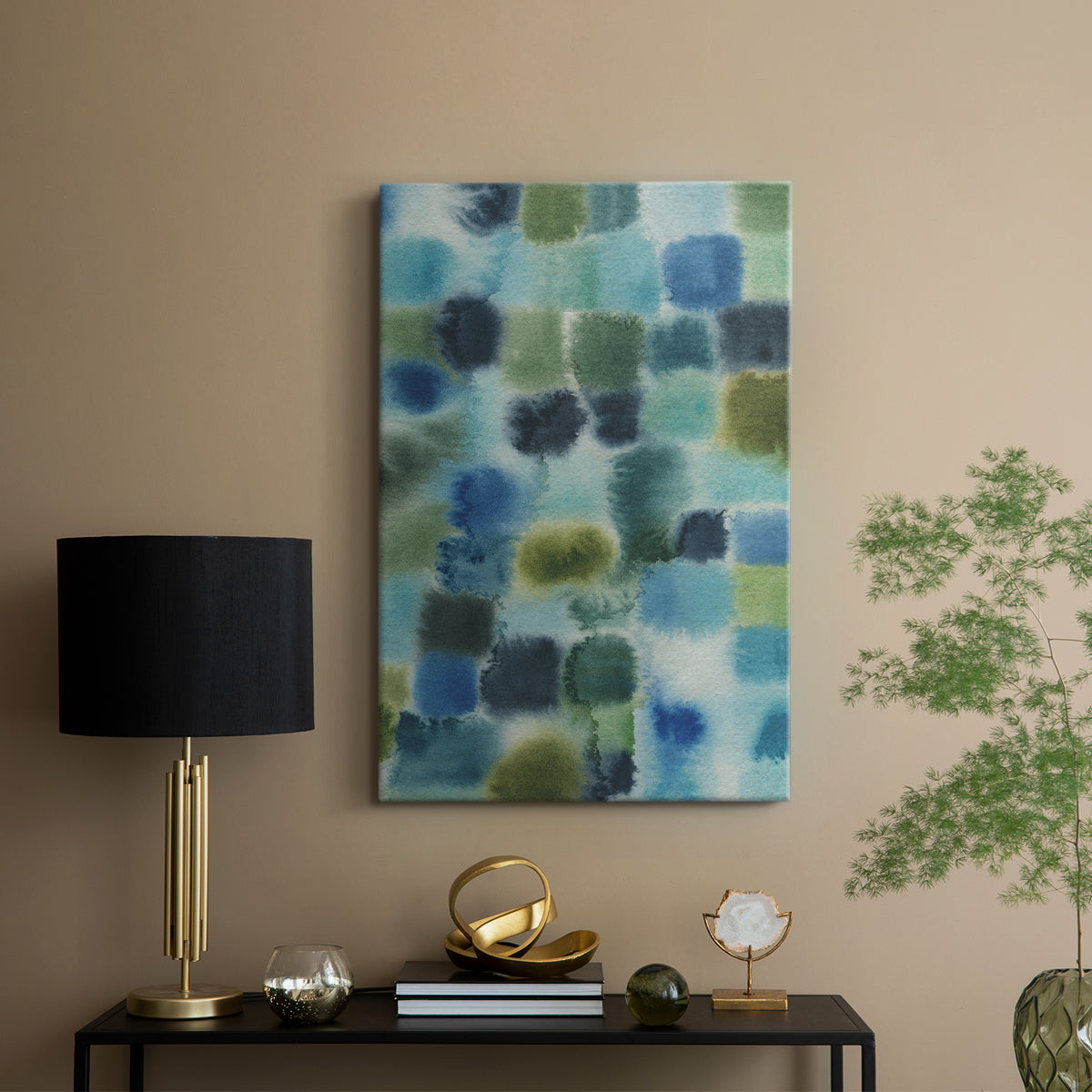 Earthy Plexus II - Canvas Art Print