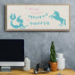 Mermaid Unicorn - Floater Framed Canvas Print
