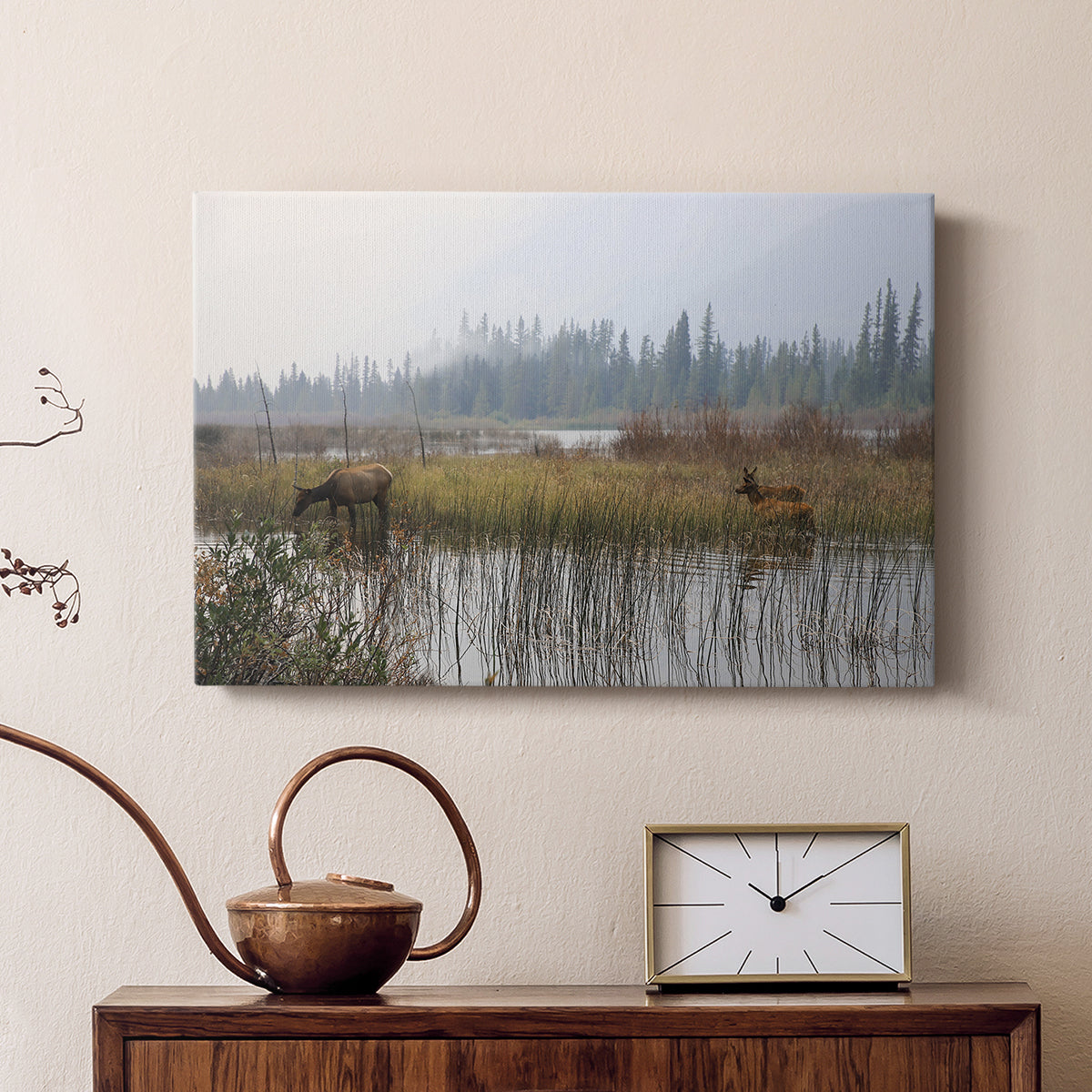Out with the Twins - Canvas Art Print