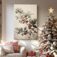 Golden Snow at Eve - Canvas Art Print