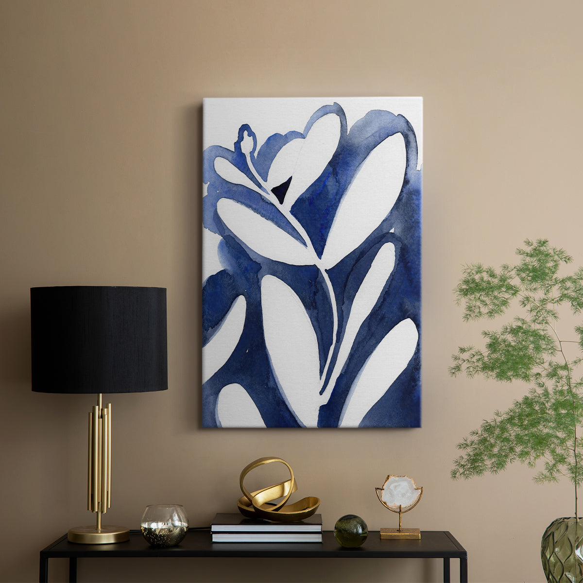 Blue Eucalyptus I - Canvas Art Print