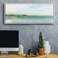 Green Ribbon Coast II - Floater Framed Canvas Print