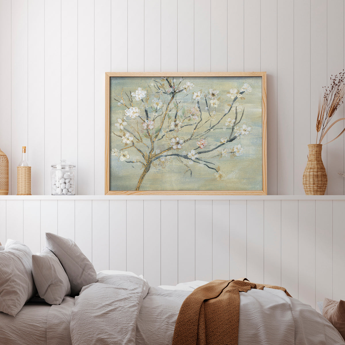 45272,flower,branch,blossom,pastel,artwork,nature,painting,delicate,floral,serene,beauty,wall art,spring,decoration,artist,texture,color,composition,art piece,framed,botanical,tranquility,design,elegance,home decor,aesthetic,white,nature-inspired,seasonal,visual art,creative,contemporary,impressionism,soft tones,peaceful,spring flowers,ornamental,Re-stickable,Abstract