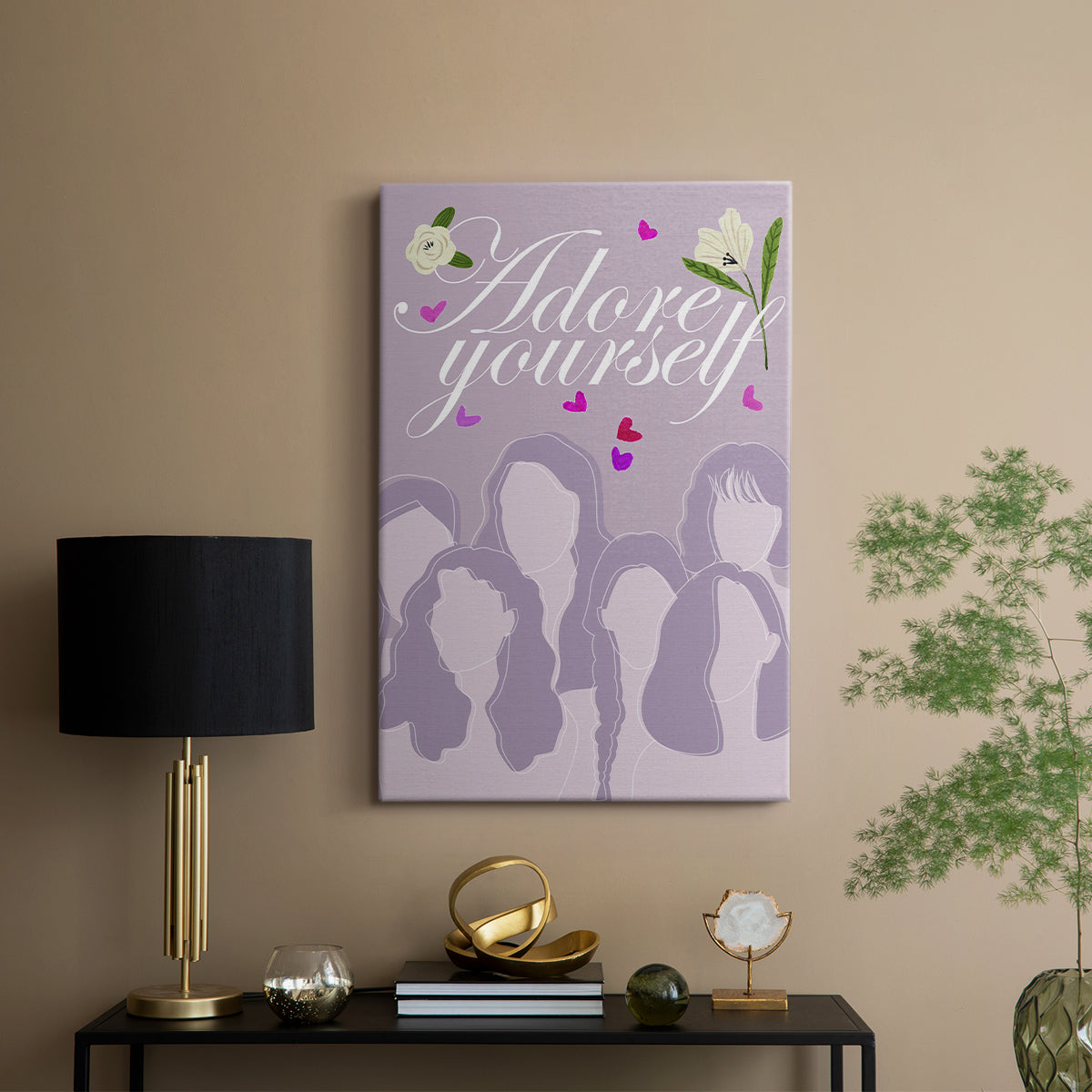 Happy Galentine's Day Collection B - Canvas Art Print