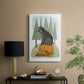 Raccoon On Pumpkin - Canvas Art Print