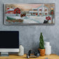 Christmas Tree Farm - Floater Framed Canvas Print