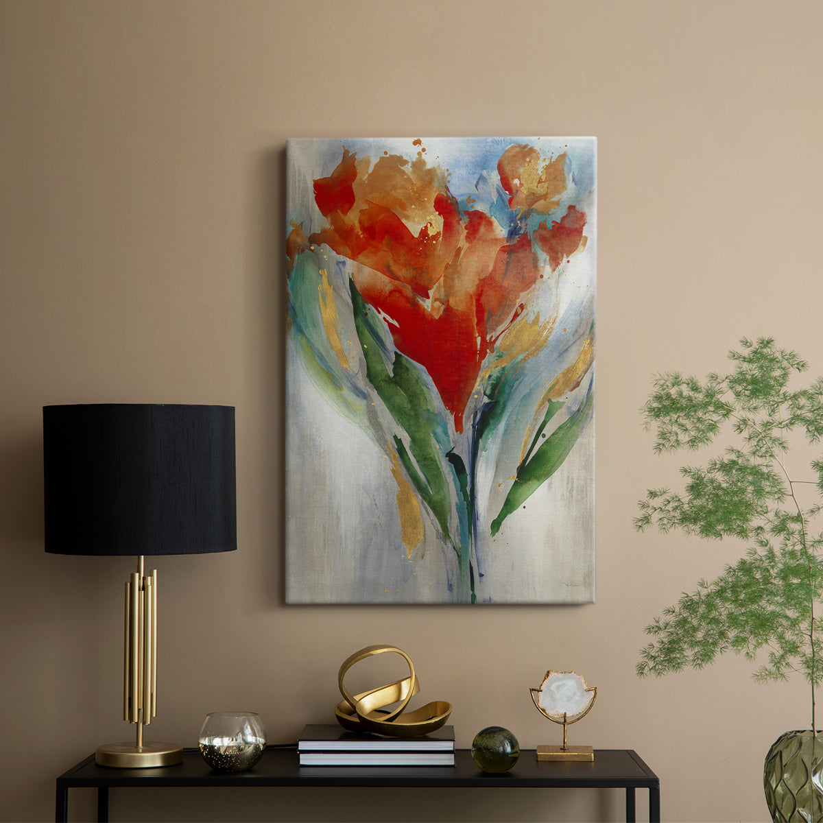Wild Flower Bouquet - Canvas Art Print