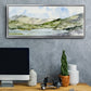 Serene Mountains I - Floater Framed Canvas Print