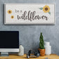Be a Wildflower - Floater Framed Canvas Print