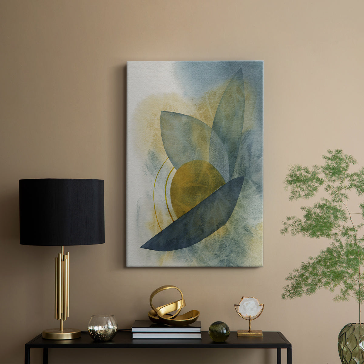 Solar Shapes II - Canvas Art Print