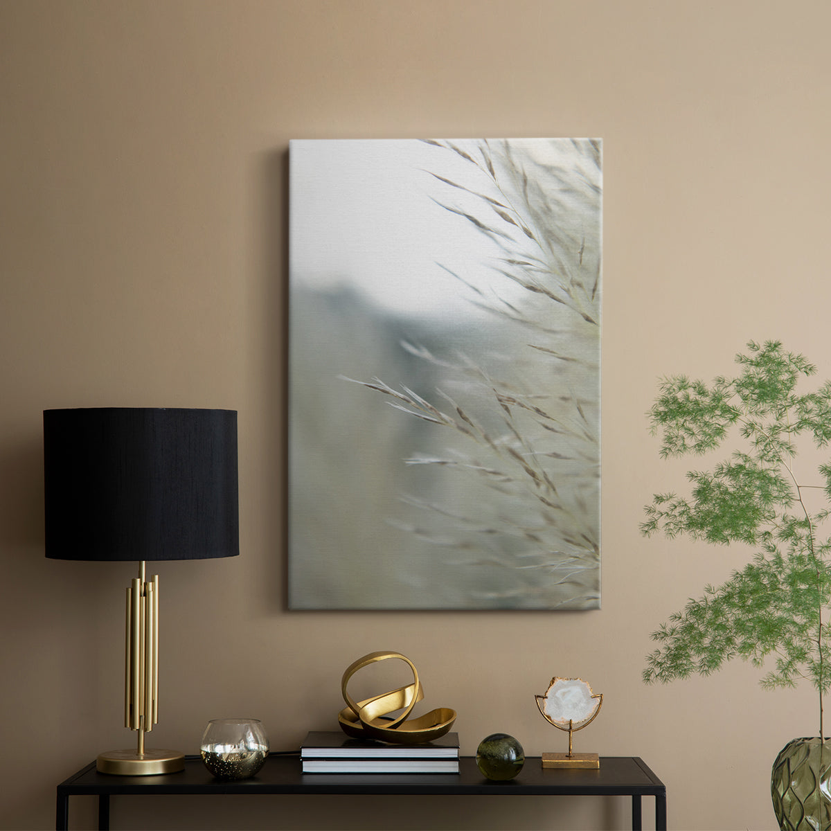 Subtle Grasses III - Canvas Art Print