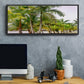 Summer Day - Floater Framed Canvas Print