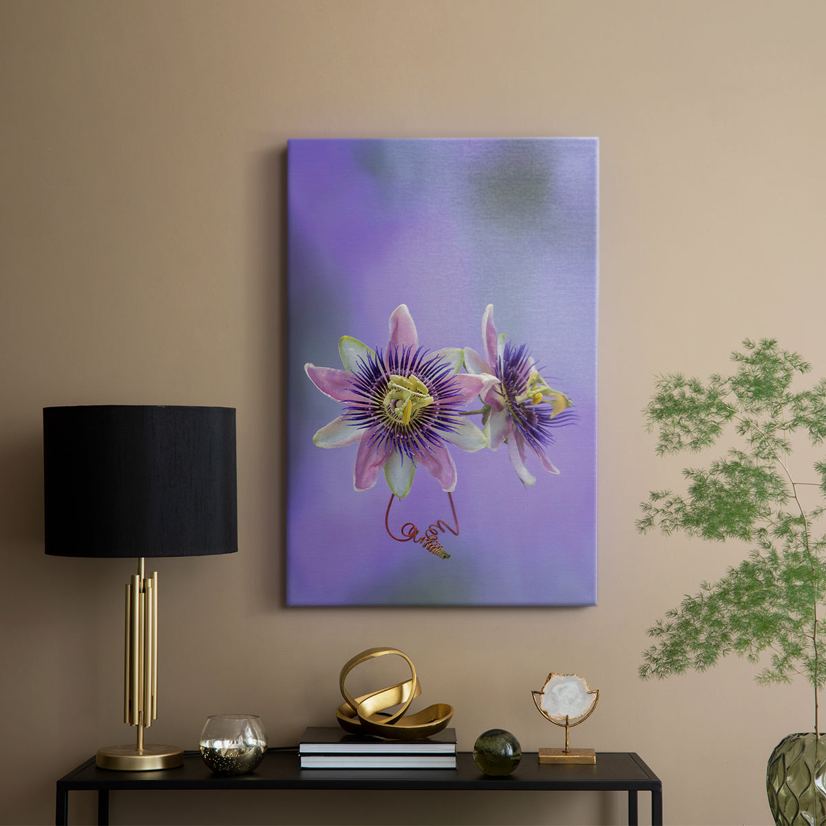Exotic Flower Burst II - Canvas Art Print