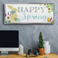 Happy Spring - Floater Framed Canvas Print