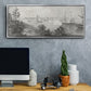 City of Detroit - Floater Framed Canvas Print