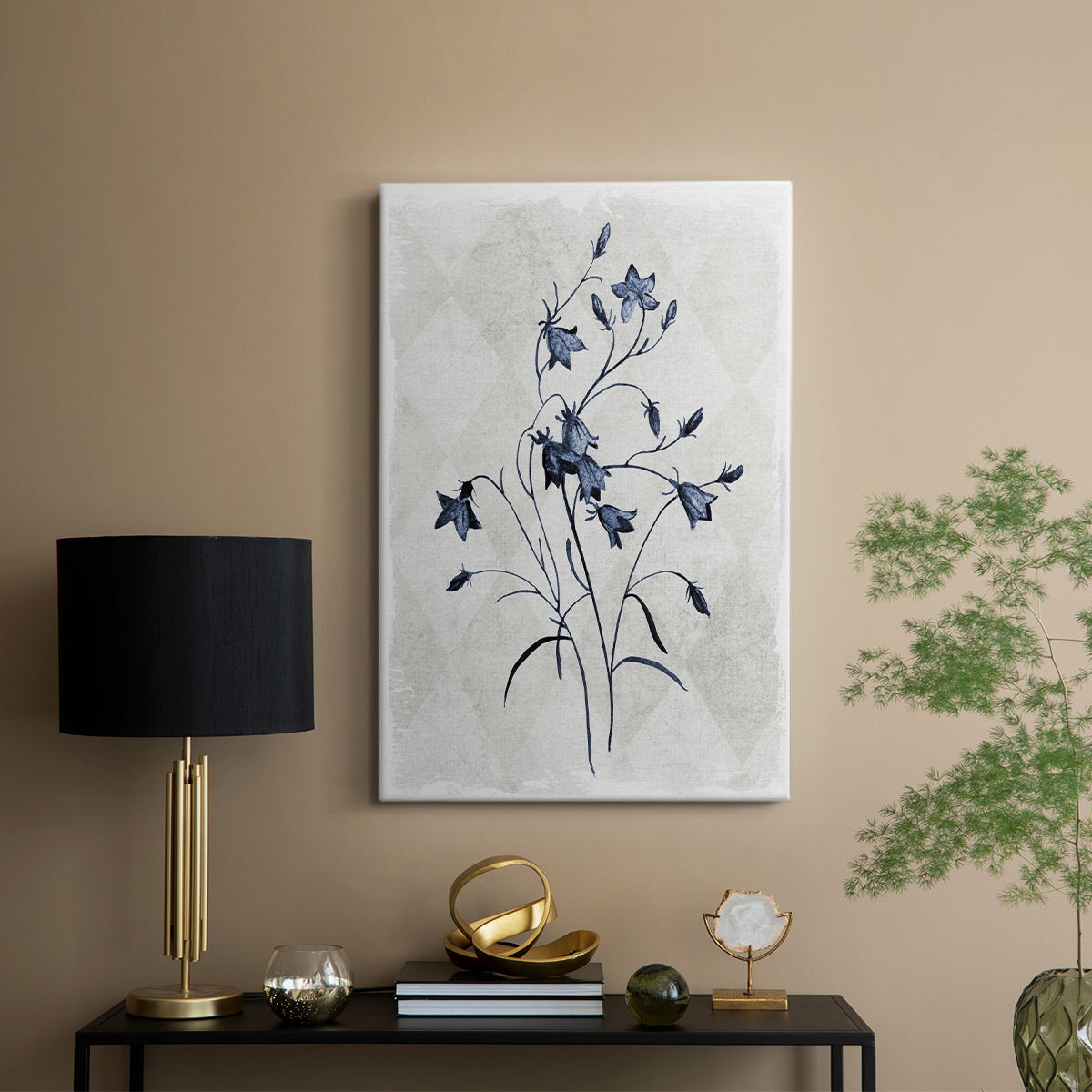 Harlequin Botanical II - Canvas Art Print