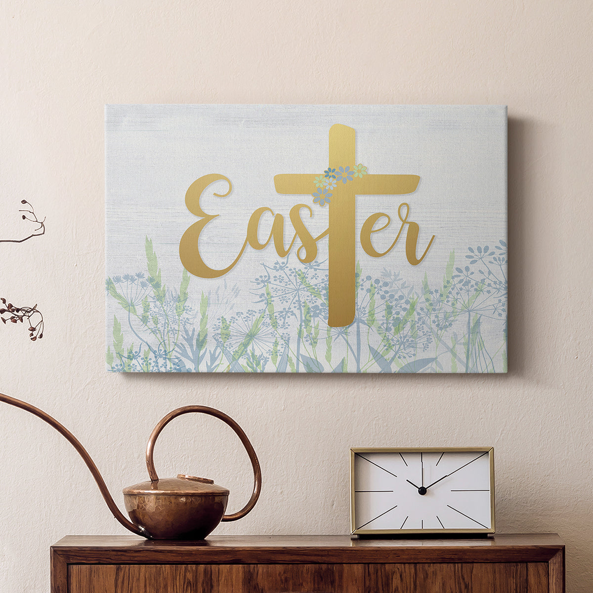 Easter Wildflowers - Canvas Art Print