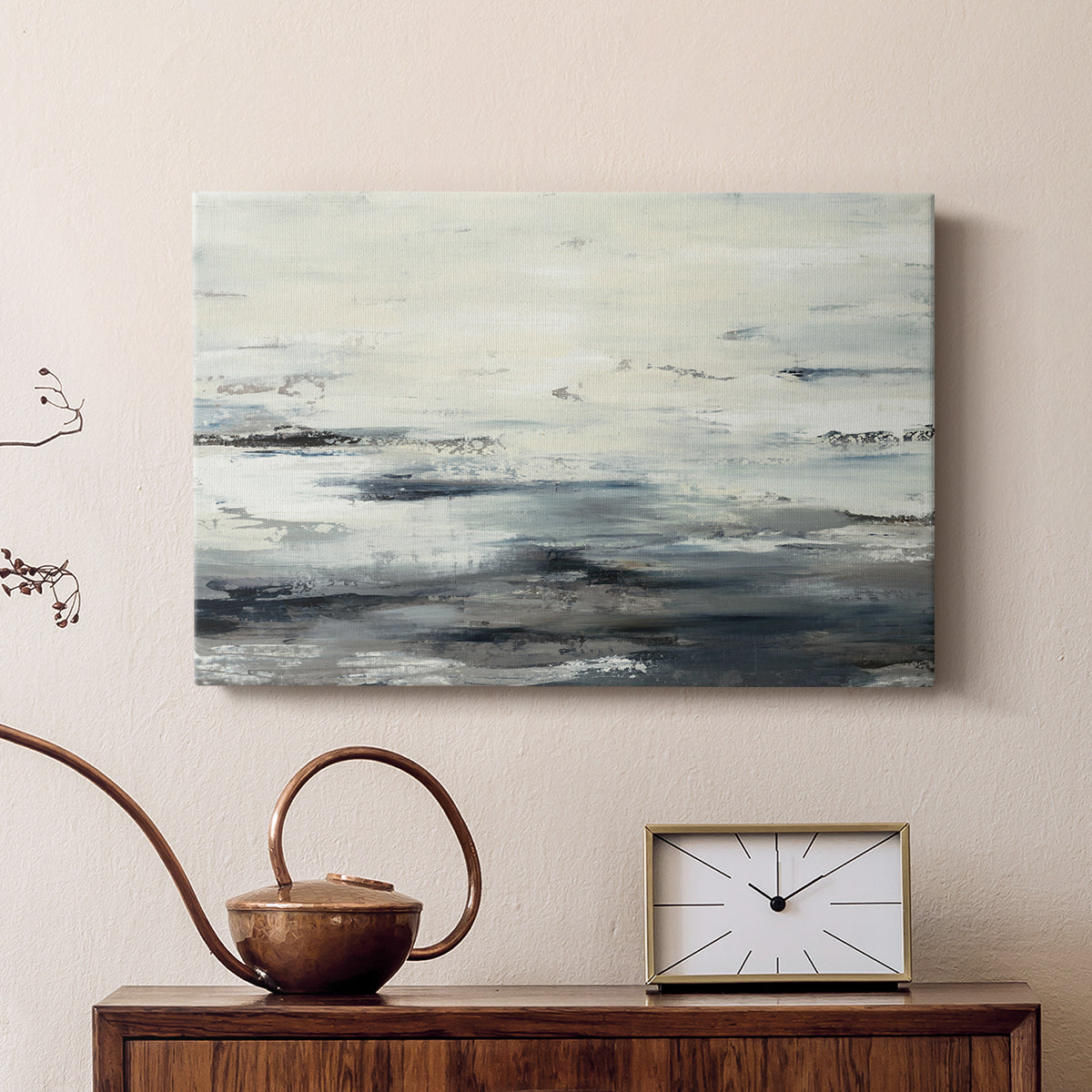 On The Stormy Seas - Canvas Art Print