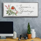 Winter Visitor Collection D - Floater Framed Canvas Print