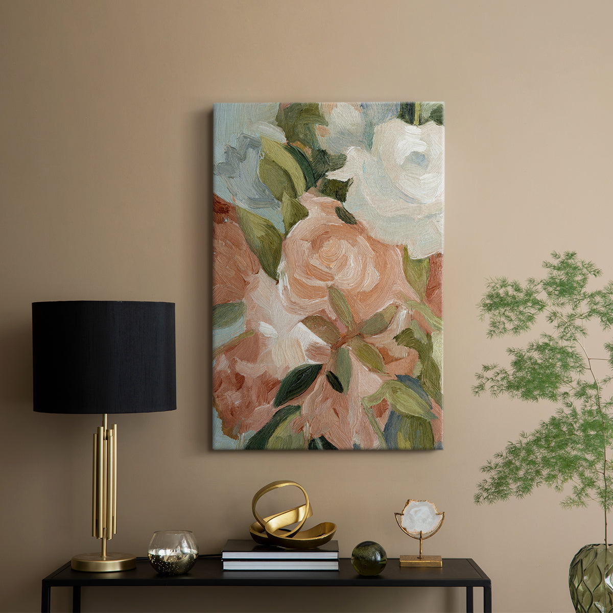 Bouquet Scatter III - Canvas Art Print