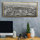 City of Buffalo - Floater Framed Canvas Print