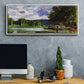 The Banks of the Seine near Jeufosse (Eure), 1880 - Floater Framed Canvas Print