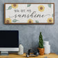 You Are My Sunshine - Floater Framed Canvas Print