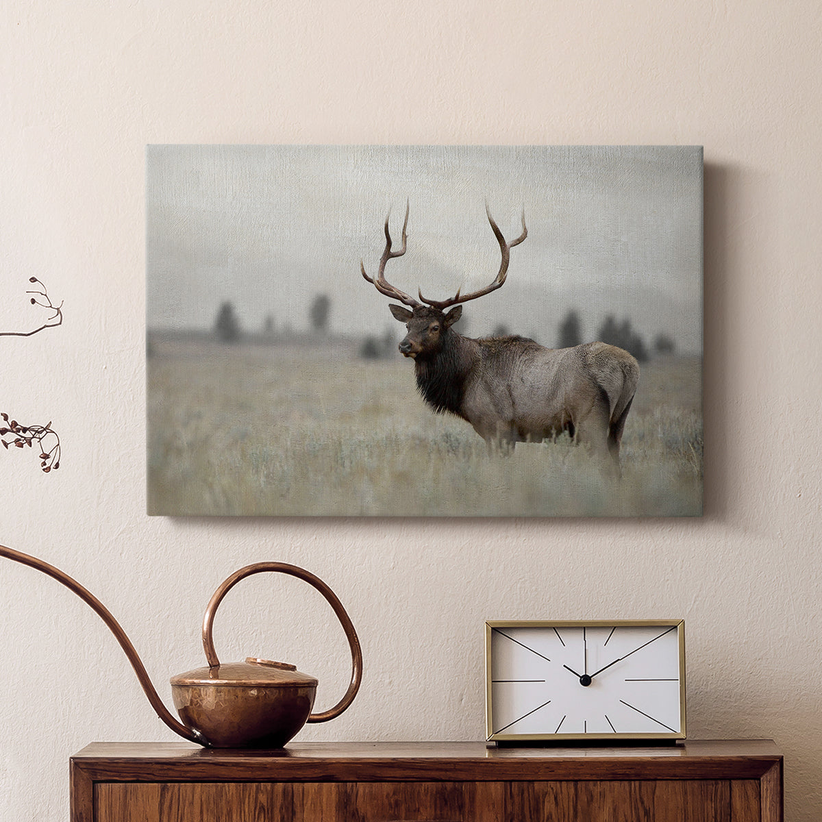 Grand Elk - Canvas Art Print