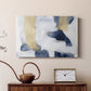 Blue and Gold Abstract CLII - Canvas Art Print