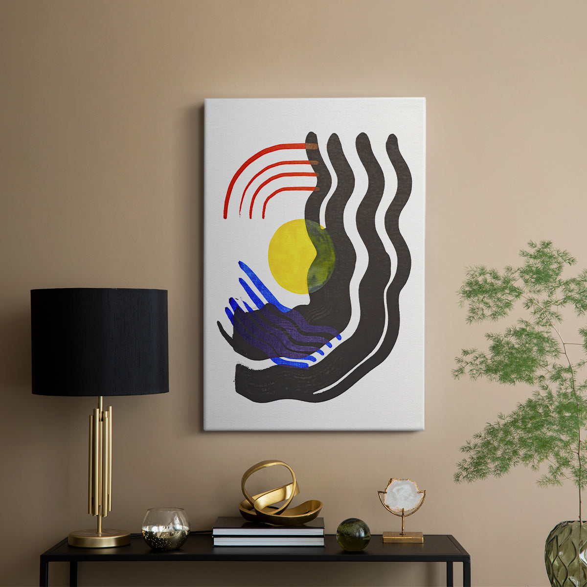 Shifting III - Canvas Art Print
