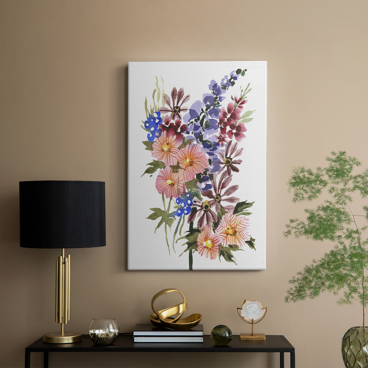 Garden Bouquets III - Canvas Art Print