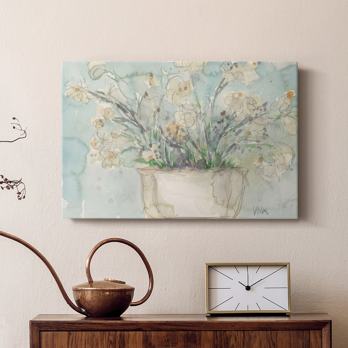 Tabletop Display I - Canvas Art Print