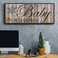 Baby It's Cold - Floater Framed Canvas Print