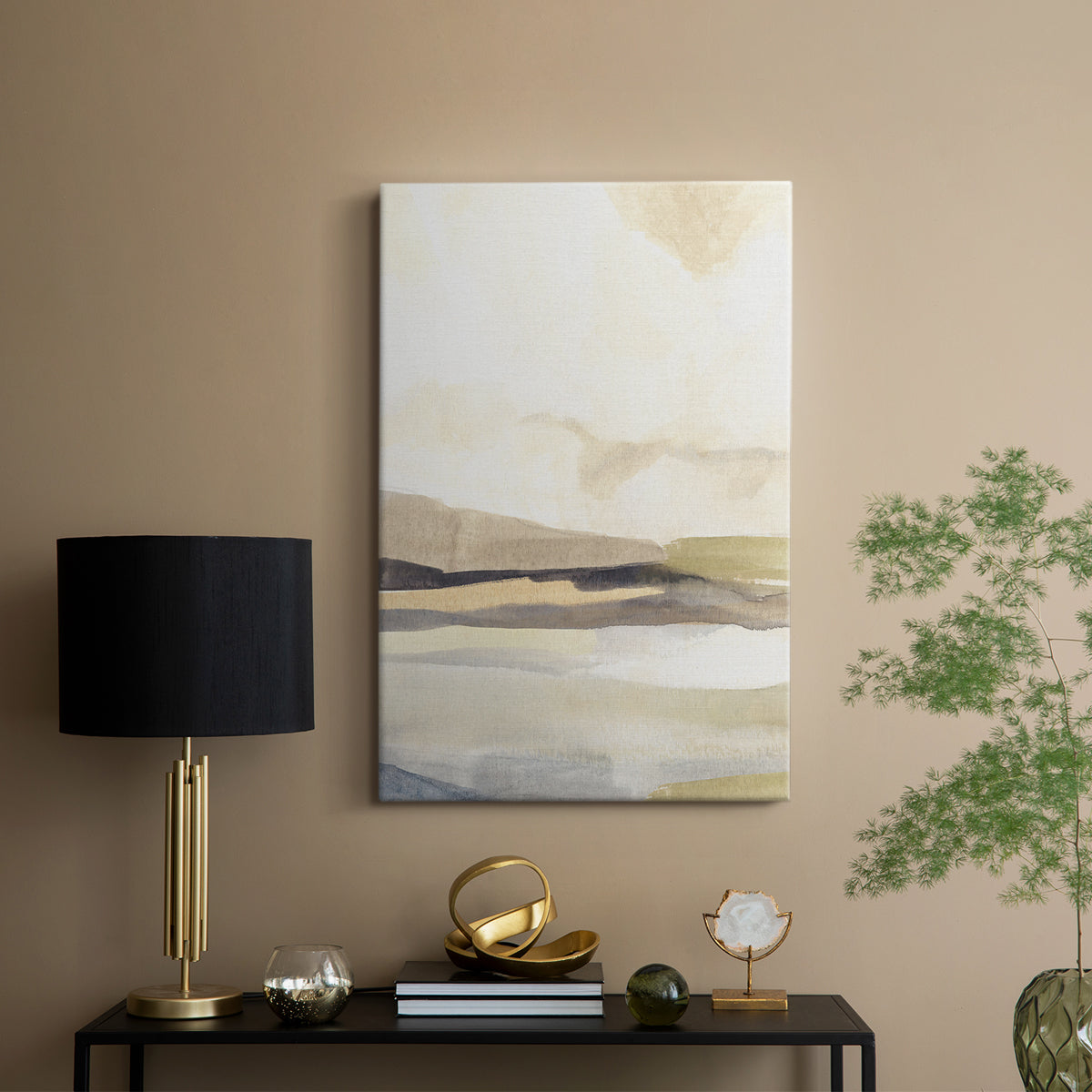 Slate Movement III - Canvas Art Print