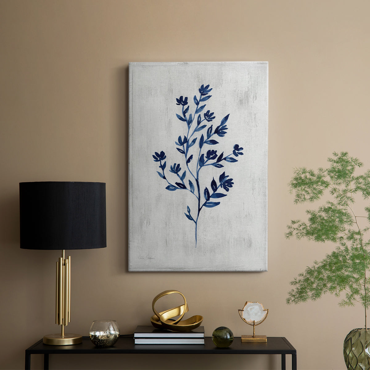 Wild Indigo II - Canvas Art Print