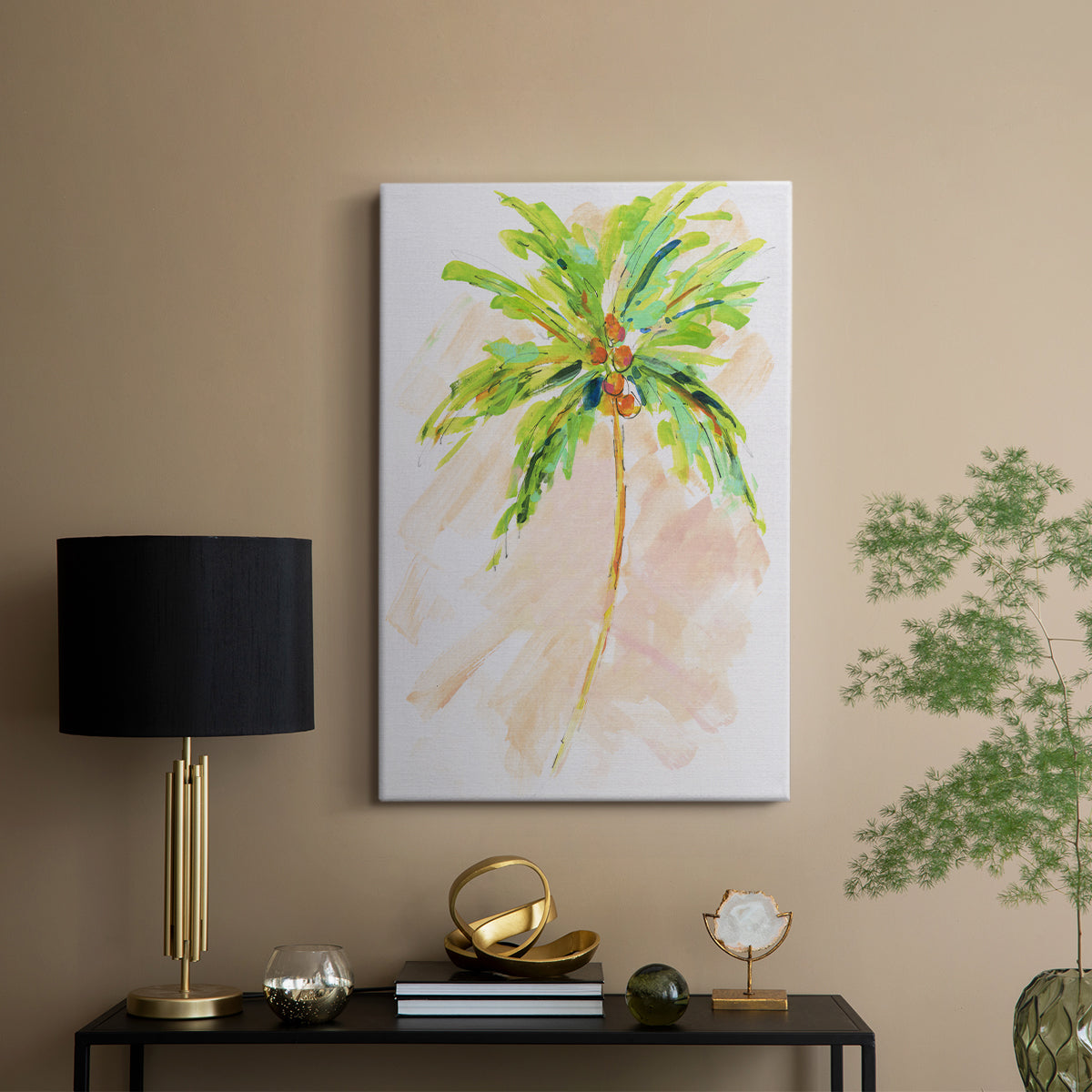 Coconut Palm II - Canvas Art Print