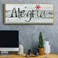 Alegria - Floater Framed Canvas Print