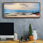 Heading to Sea - Floater Framed Canvas Print
