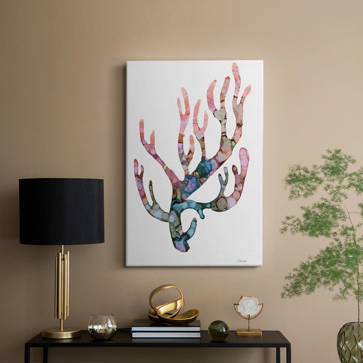 Sea Coral II - Canvas Art Print