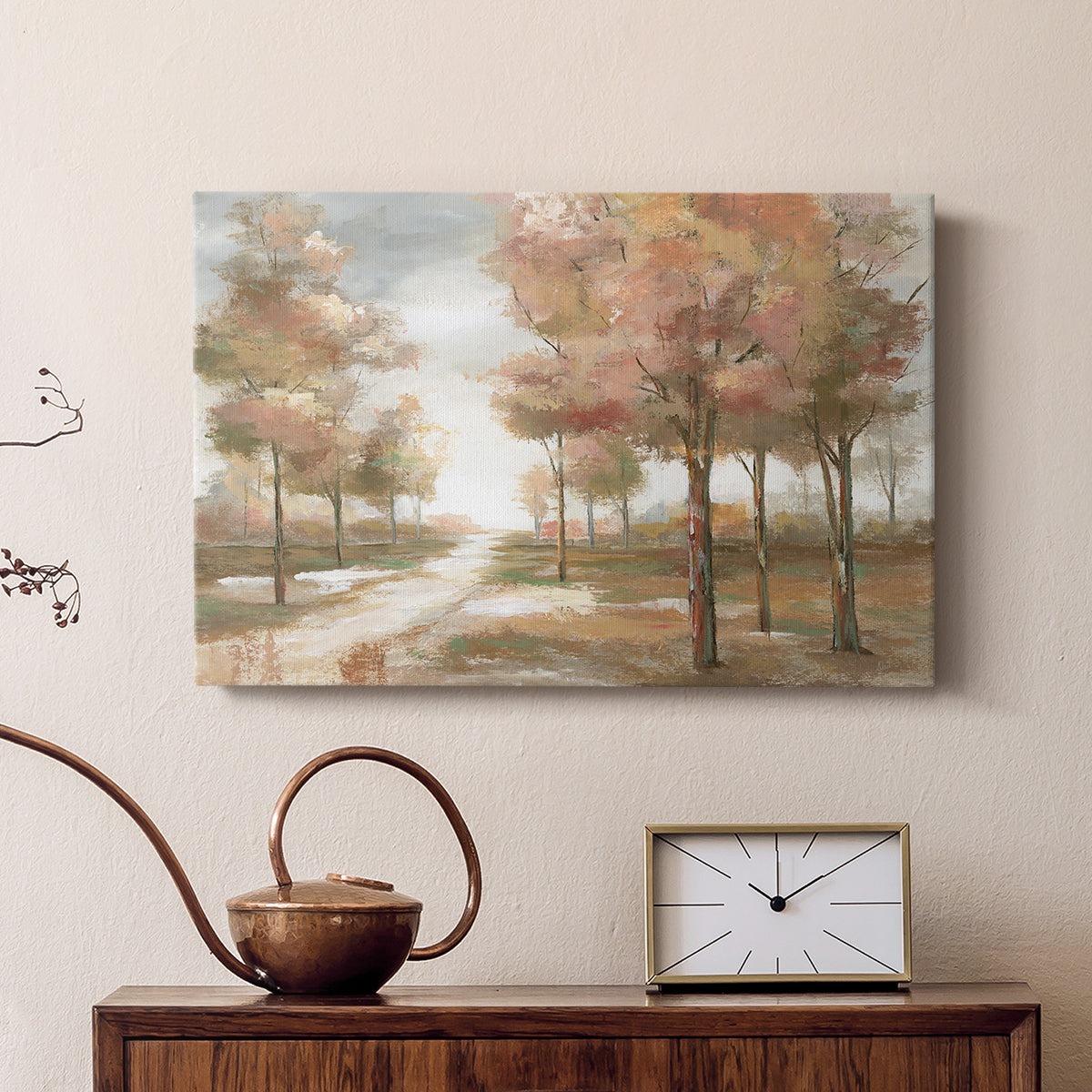 Pastel Park - Canvas Art Print